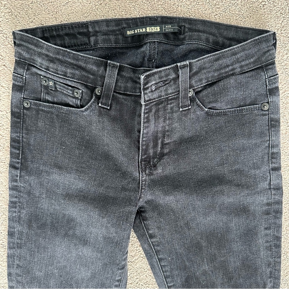 Big Star ✨ Black Washed Denim Jeans